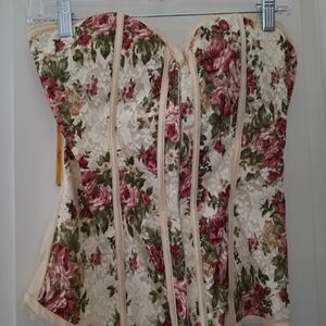 Floral Lace Corset Top